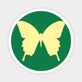 Butterfly Cream Magnet